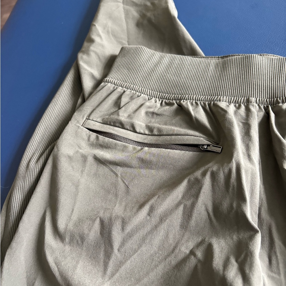 Athleta Grayish-Green Joggers